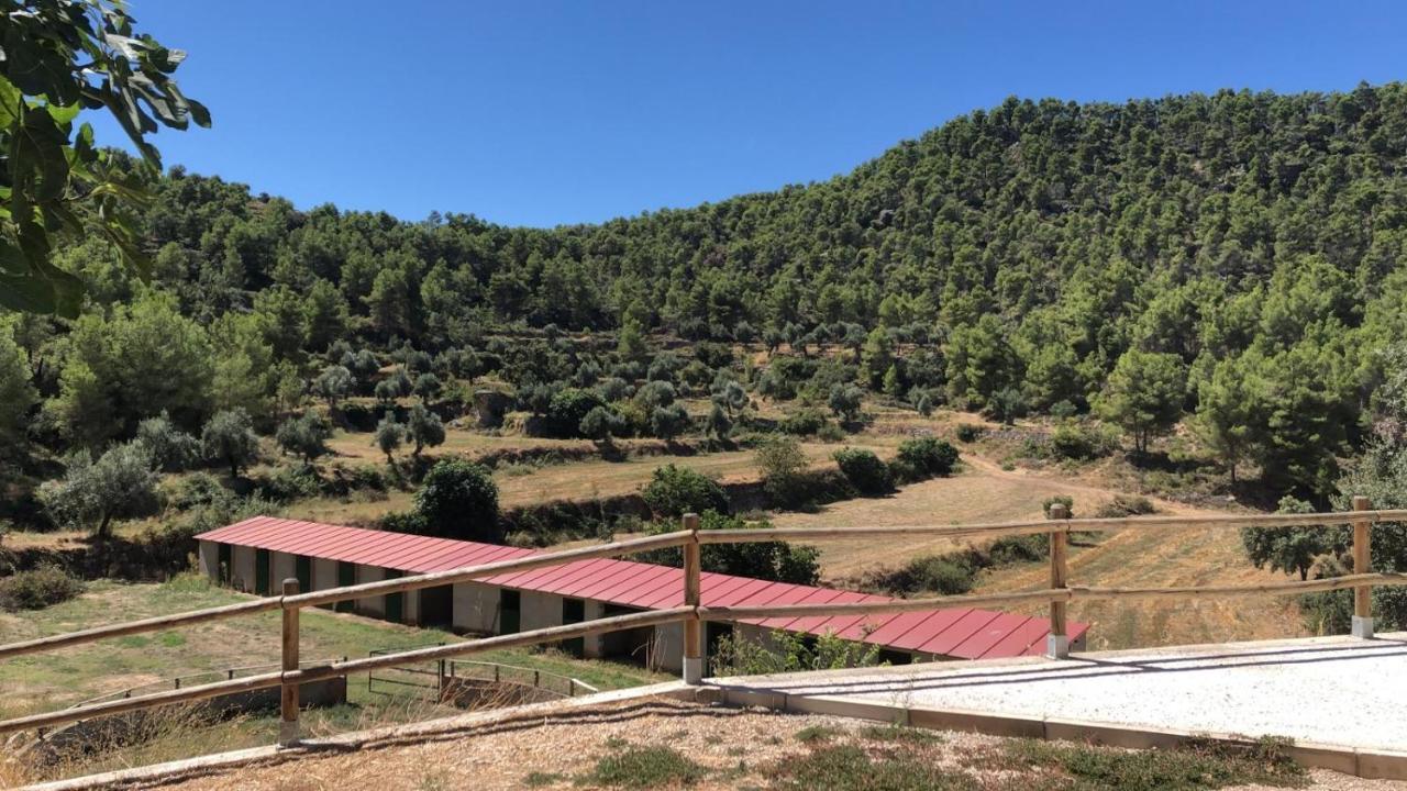 Masia Mas De La Creu Valderrobres Exterior foto