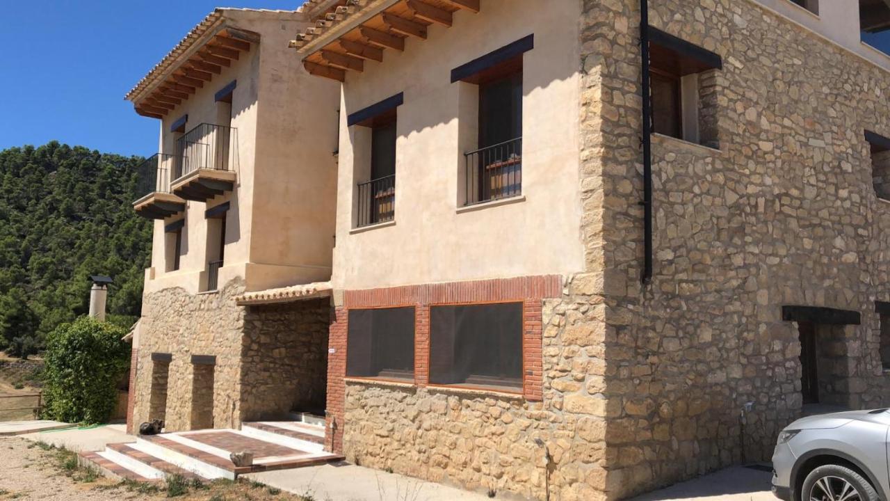 Masia Mas De La Creu Valderrobres Exterior foto